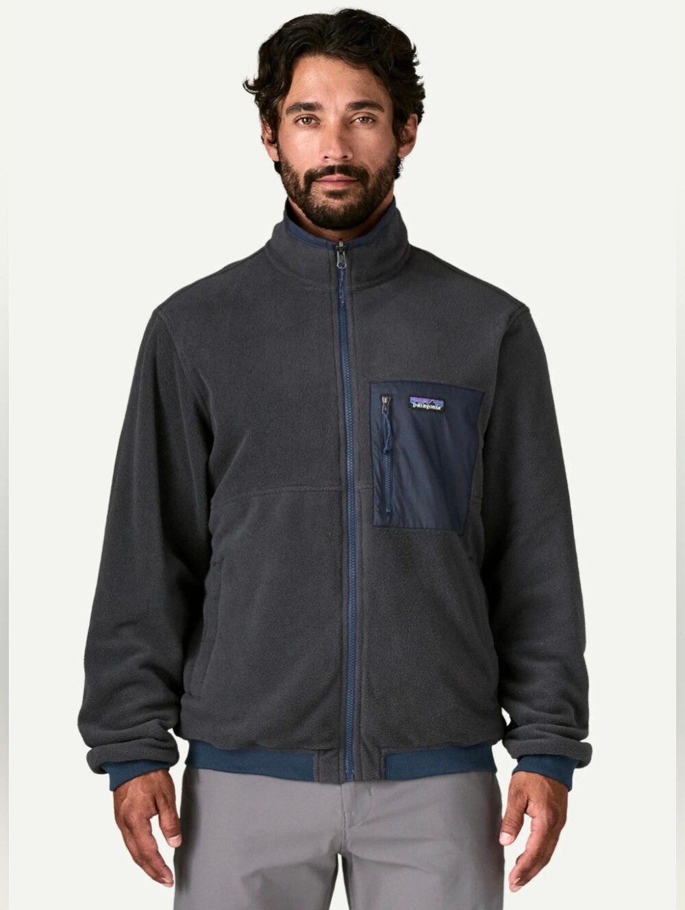 Patagonia Men's Reversible Shelled Microdini Jacket Size XL in New Navy